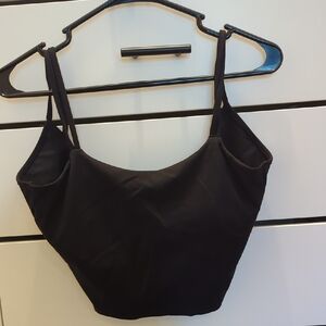 Amazon Twist Back Black Bra